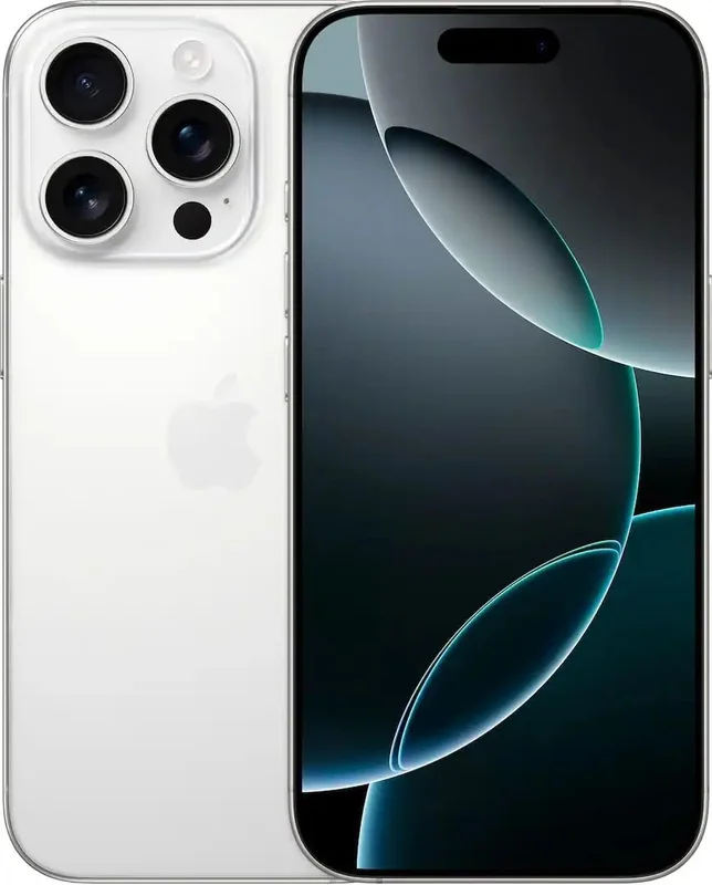Apple iPhone 16 Pro Max, US Version, 1TB, White Titanium for AT&T (Renewed Premium)